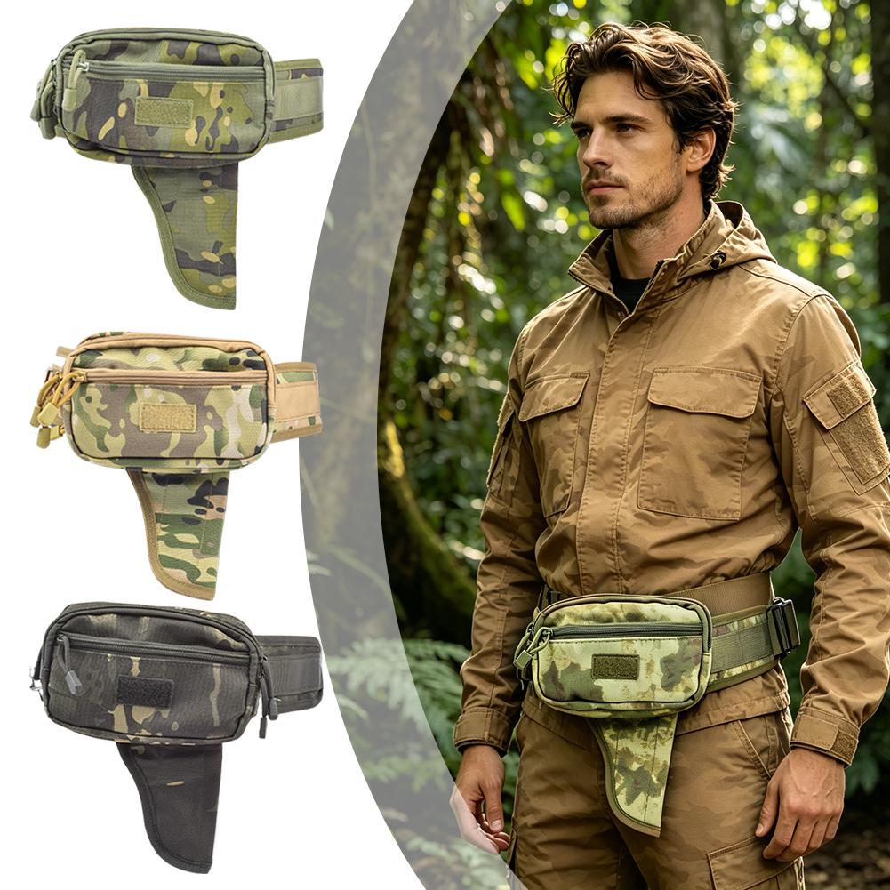 Outdoor Hunting Packs - Camo Su Geçirmez Taktik Bel Çantası,