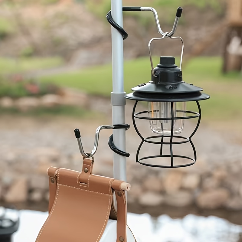 Hunting Outdoor Stores - Paslanmaz Çelik Işık Standı Tutucu Kancaları