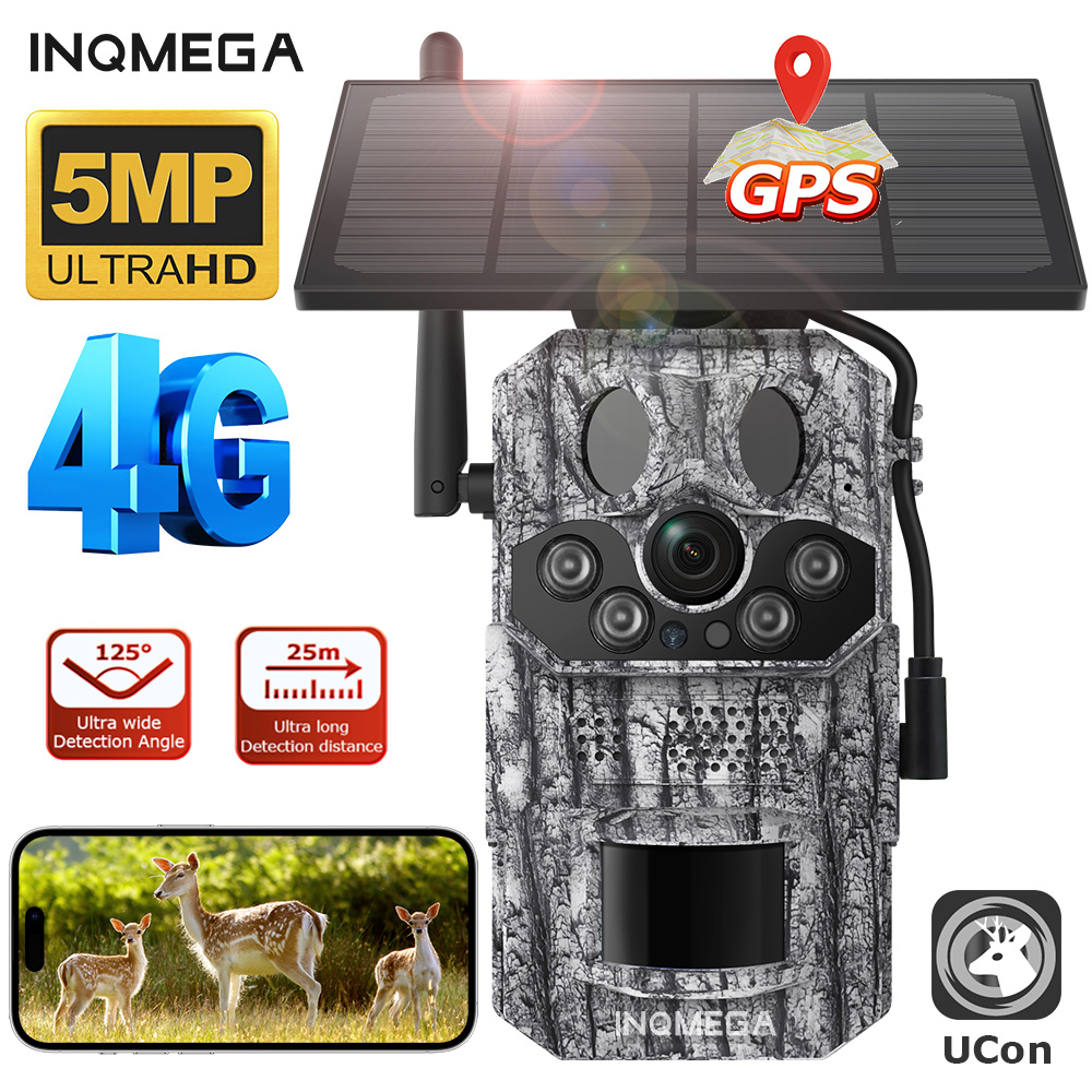 Trail Camera Infrared - INQMEGA4G 2K 5MP PIR Hareket Aktif