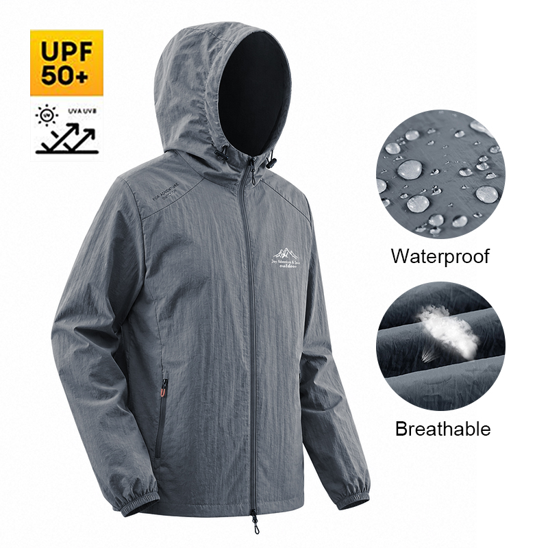 Hunting And Outdoor Shop - Yaz erkek yürüyüş ceketi su geçirmez