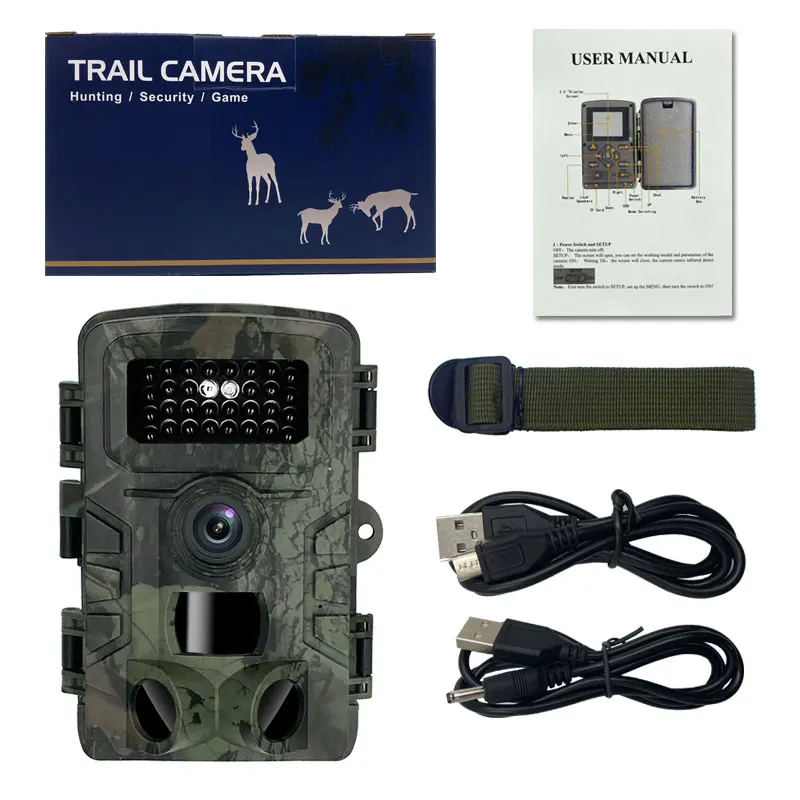 Trail Camera Infrared - Kızılötesi Gece Görüşlü Yaban Hayatı Kamerası
