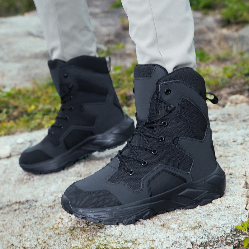 Wildman Hunting & Outdoor Reviews - Erkek Taktik Botları Bağcıklı Vahşi Ortam