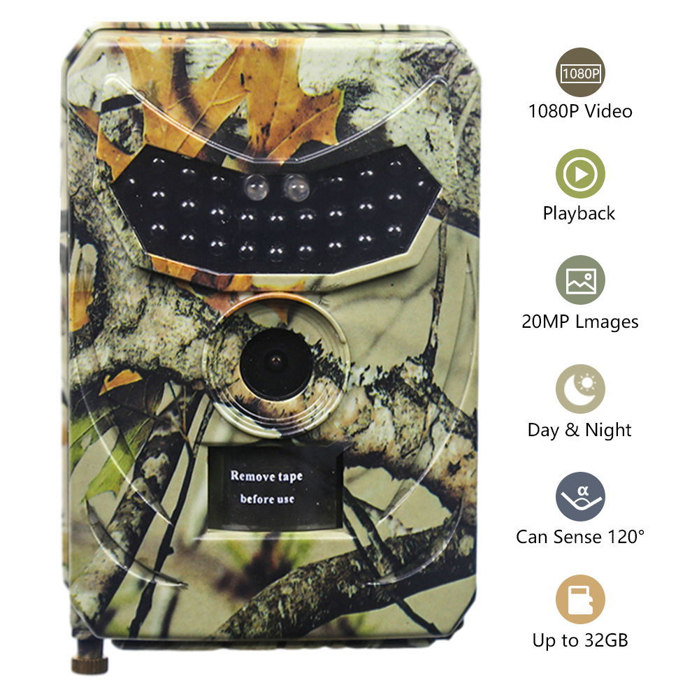 Trail Camera Infrared - 20MP 1080P PR100 Takip Kamerası 940nm