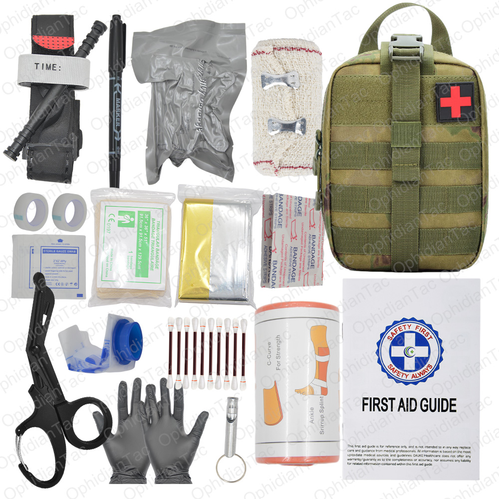 Hunting Camp Outdoor Supplies - 17 Parça Açık Kamp Acil Durum