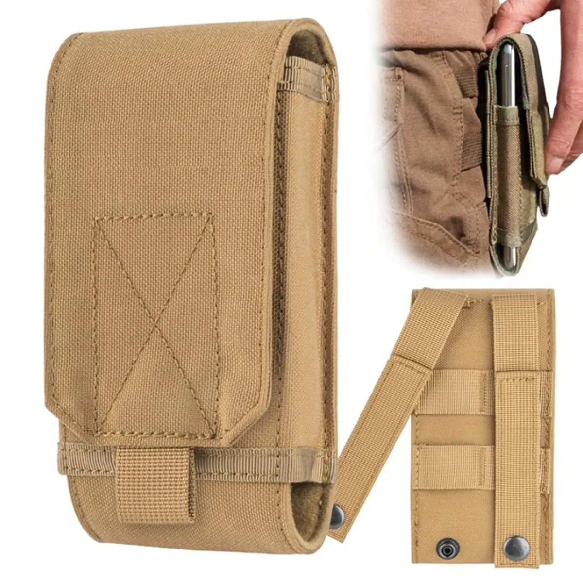 Outdoor Hunting Packs - Molle Lazer Çantası Taktik Cep Telefonu