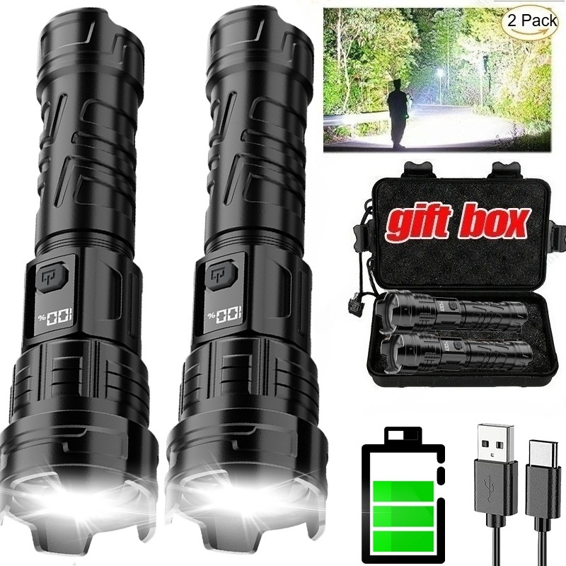 Hunting Fishing Outdoor - Süper Parlak LED El Feneri USB