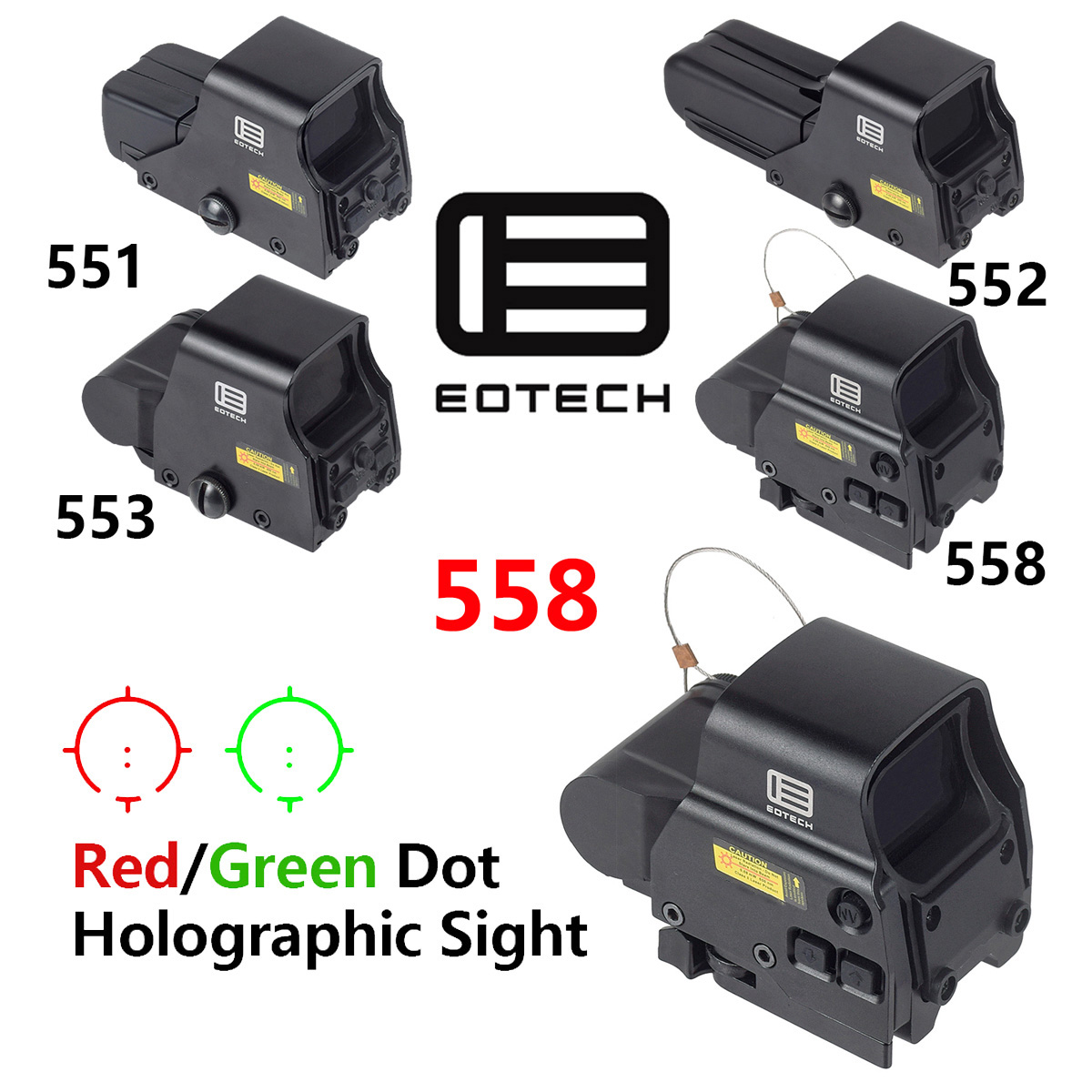 Eotech 551 552 553 558 Hologra - Outdoor Hunting Range incelemesi ve fiyatı