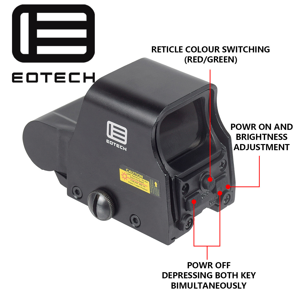 Eotech 551 552 553 558 Hologra - Outdoor Hunting Range incelemesi ve fiyatı