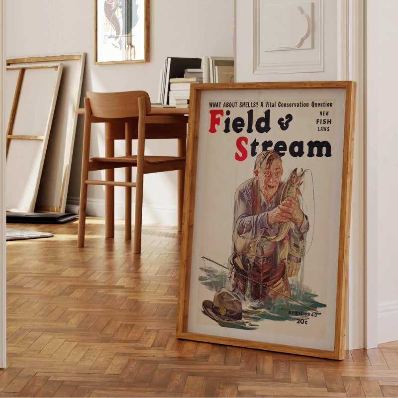 Vintage Sinek Balıkçılık Tuval - Outdoor Hunting Paintings incelemesi ve fiyatı