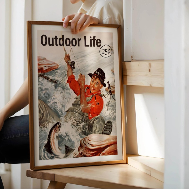 Vintage Sinek Balıkçılık Tuval - Outdoor Hunting Paintings incelemesi ve fiyatı