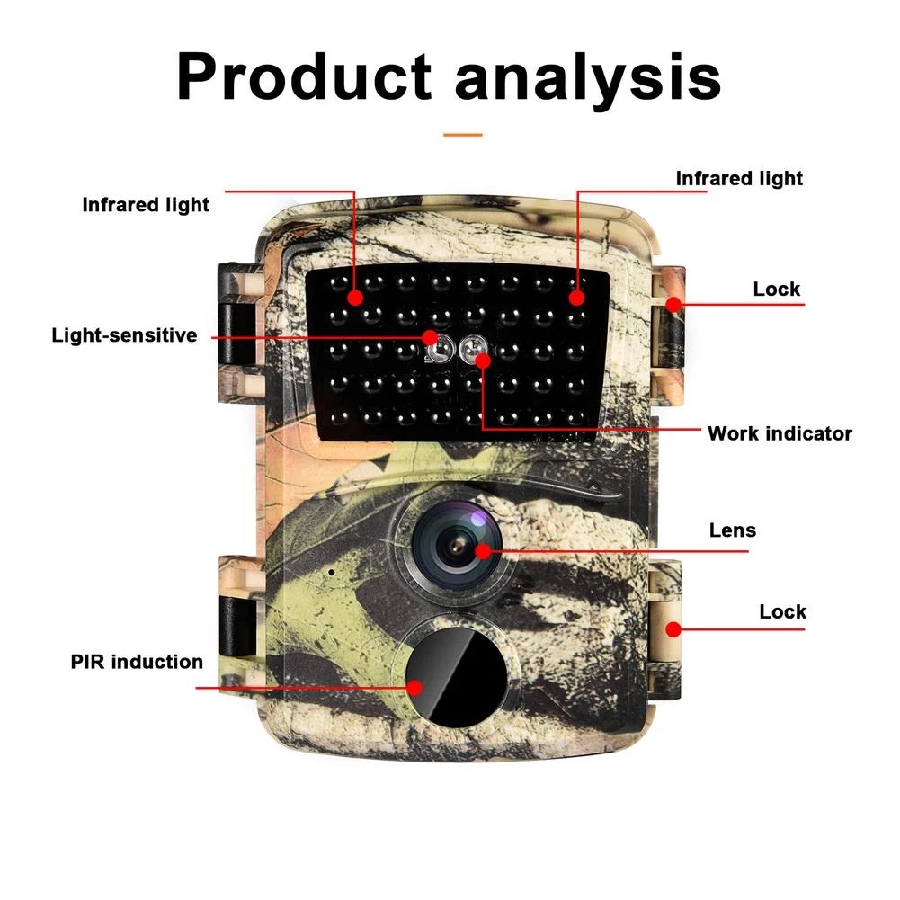 Mini Trail Avcılık Kamera PIR  - Trail Camera Infrared incelemesi ve fiyatı