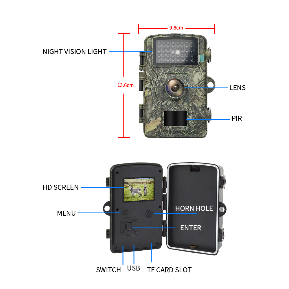 Yaban Hayatı İzleme Kamerası 1 - Trail Camera Infrared incelemesi ve fiyatı