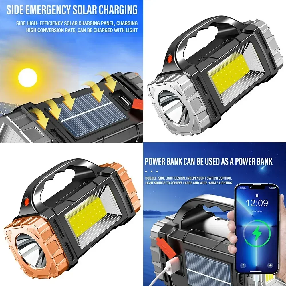 Güçlü El Feneri USB Şarj Edile - Hunting Fishing Outdoor incelemesi ve fiyatı