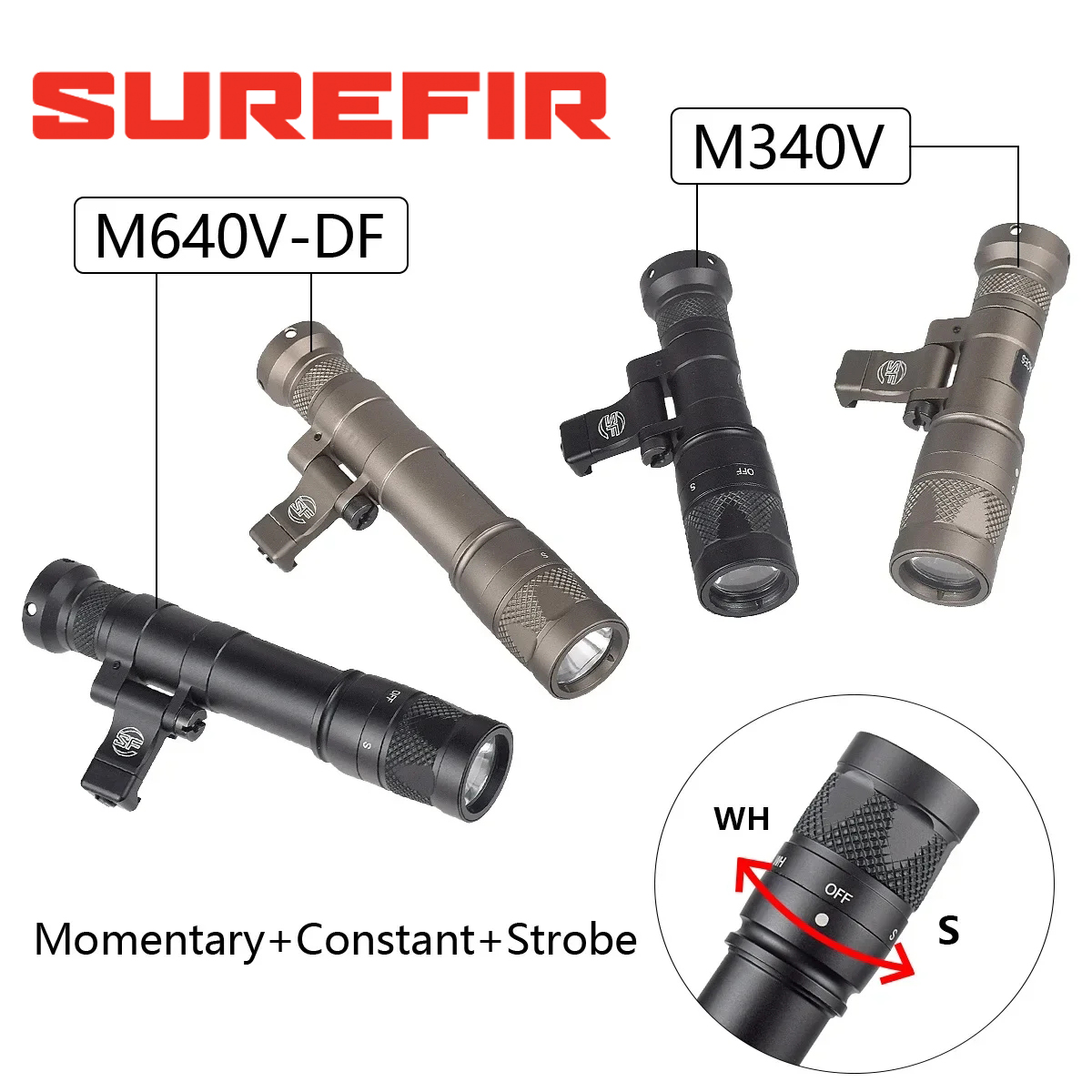 Surefir M600 M340 DF M640 SF E - Hunting And Outdoor Shop incelemesi ve fiyatı