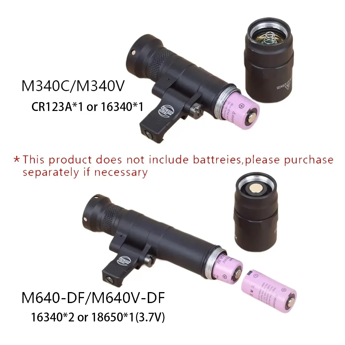Surefir M600 M340 DF M640 SF E - Hunting And Outdoor Shop incelemesi ve fiyatı
