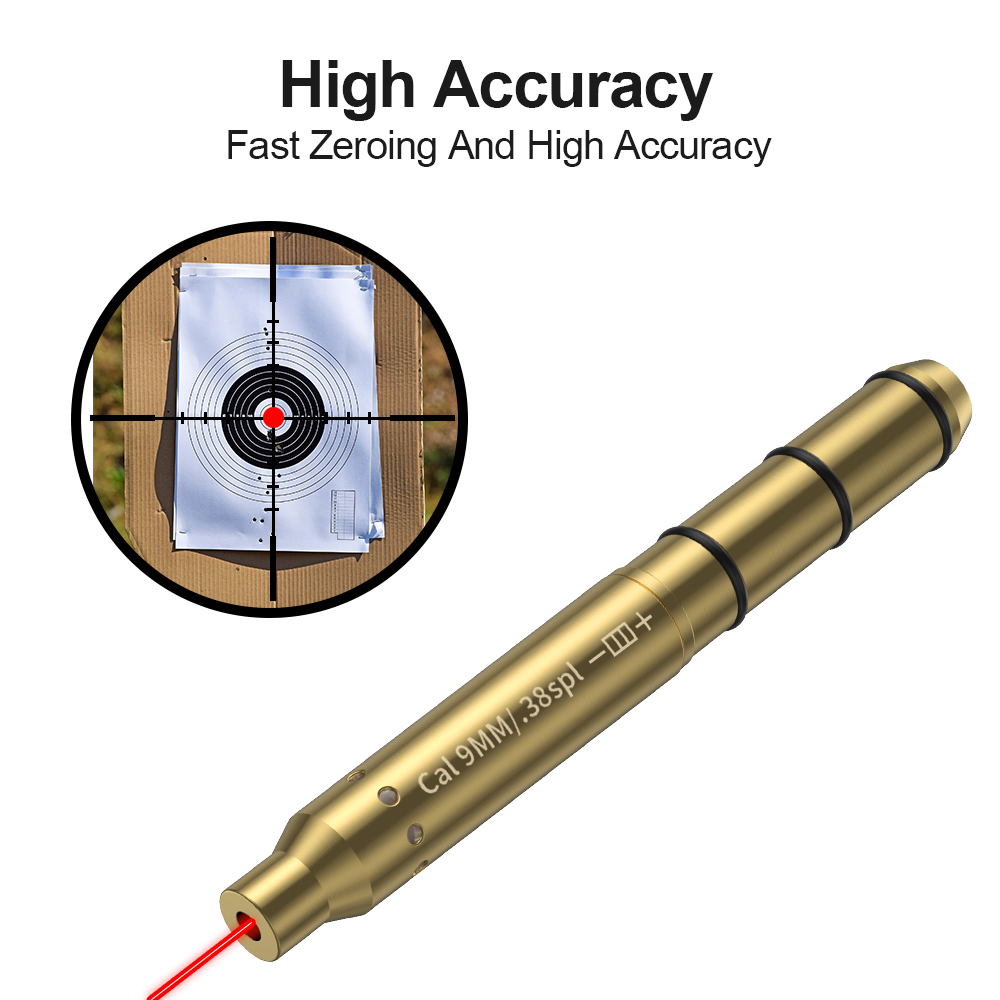 9 MM/38SPL Kırmızı Lazer Bores - Outdoor Hunting Range incelemesi ve fiyatı