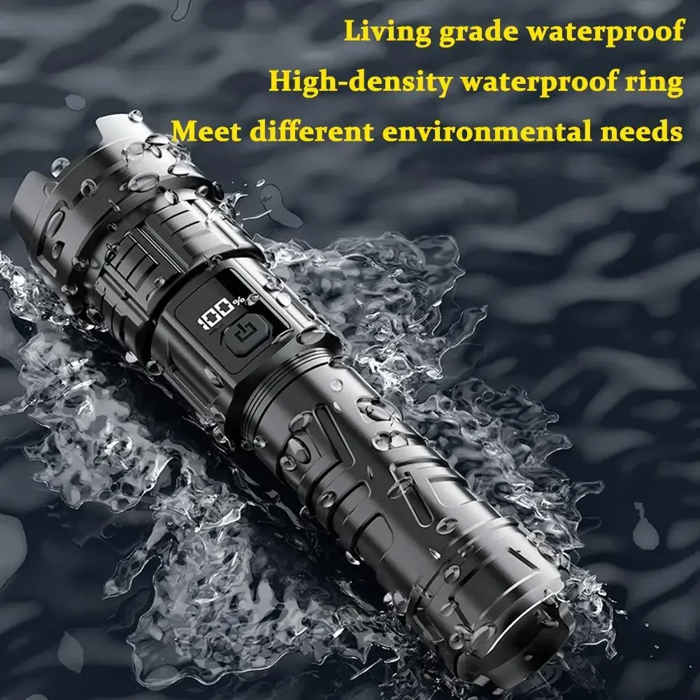 Süper Parlak LED El Feneri USB - Hunting Fishing Outdoor incelemesi ve fiyatı