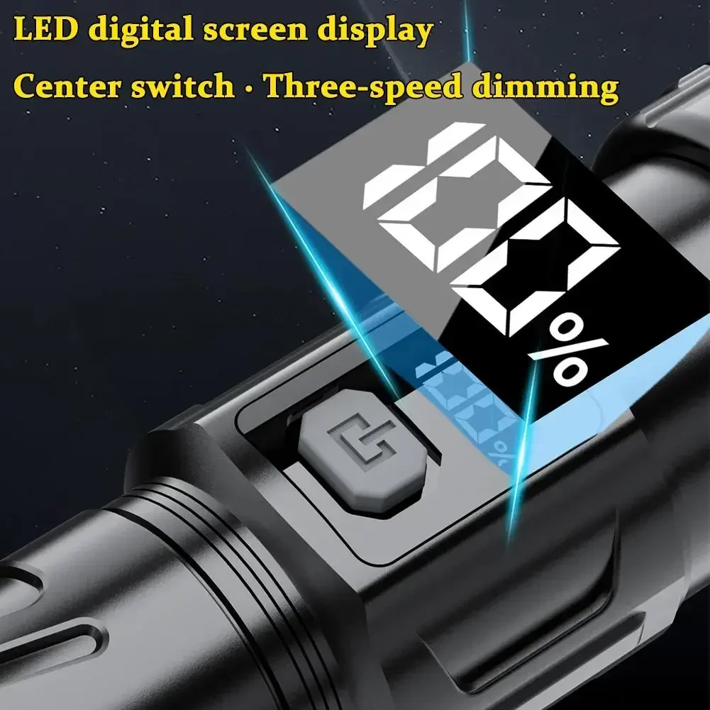 Süper Parlak LED El Feneri USB - Hunting Fishing Outdoor incelemesi ve fiyatı